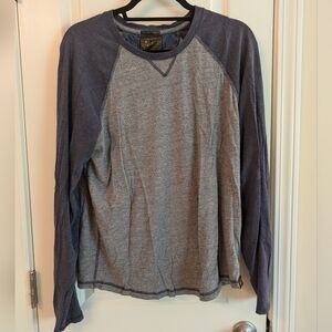 MENS - Lucky Brand raglan tee, size M